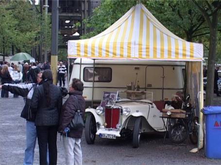 Duisburg : Histori Car1 im Landschaftspark Duisburg-Nord , Außengelände